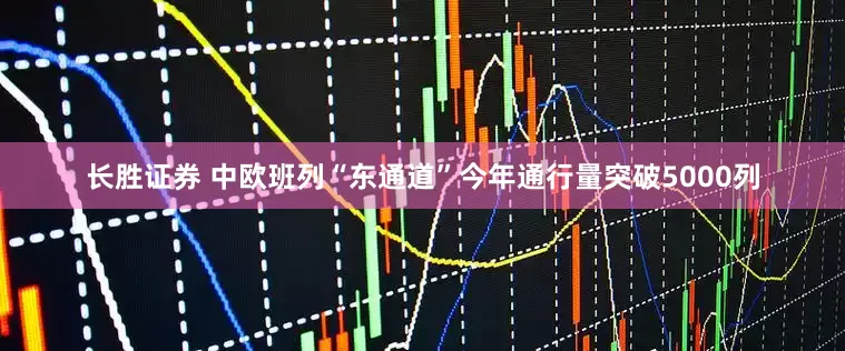 长胜证券 中欧班列“东通道”今年通行量突破5000列